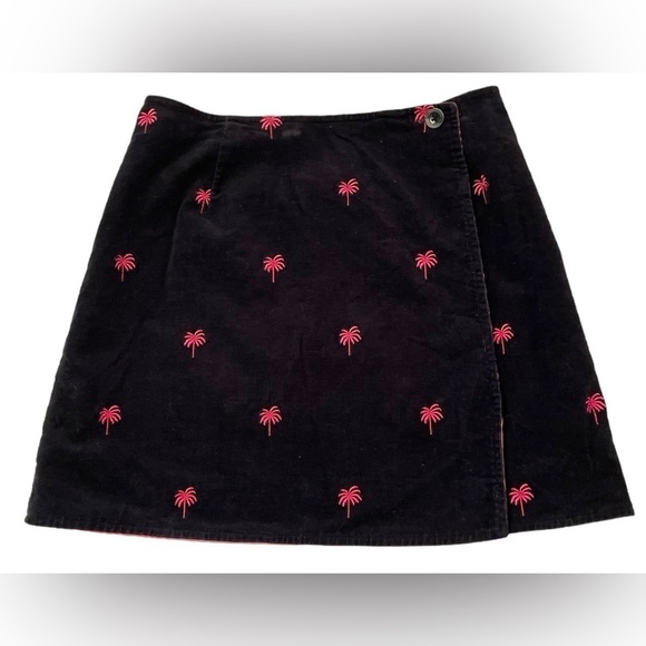 Lilly Pulitzer Dresses & Skirts - Lilly Pulitzer Buster And Palms Reversible Corduroy Mini Skirt